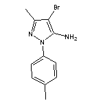 4-bromo-3-methyl-1-(4-methylphenyl)-1H-pyrazol-5-amine