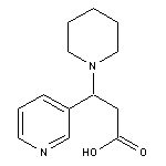 3-piperidin-1-yl-3-pyridin-3-ylpropanoic acid