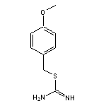 4-methoxybenzyl imidothiocarbamate HCl