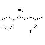 N’-[(ethoxycarbonyl)oxy]pyridine-3-carboximidamide