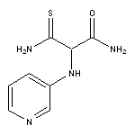 3-amino-N-pyridin-3-yl-3-thioxoalaninamide