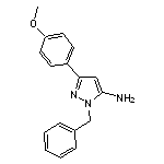 1-benzyl-3-(4-methoxyphenyl)-1H-pyrazol-5-amine