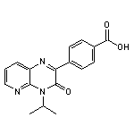 4-(4-isopropyl-3-oxo-3,4-dihydropyrido[2,3-b]pyrazin-2-yl)benzoic acid