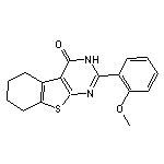 2-(2-methoxyphenyl)-5,6,7,8-tetrahydro[1]benzothieno[2,3-d]pyrimidin-4(3H)-one