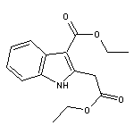 ethyl 2-(2-ethoxy-2-oxoethyl)-1H-indole-3-carboxylate