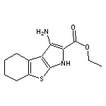 ethyl 3-amino-4,5,6,7-tetrahydro-1H-[1]benzothieno[2,3-b]pyrrole-2-carboxylate