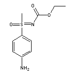 ethyl (4-aminophenyl)(methyl)oxido-lambda-sulfanylidenecarbamate