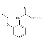 N-(2-ethoxyphenyl)hydrazinecarbothioamide