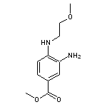 methyl 3-amino-4-[(2-methoxyethyl)amino]benzoate