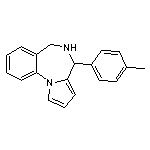 4-(4-methylphenyl)-5,6-dihydro-4H-pyrrolo[1,2-a][1,4] benzodiazepine HCl