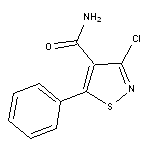 3-chloro-5-phenylisothiazole-4-carboxamide