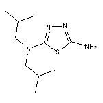 N,N-diisobutyl-1,3,4-thiadiazole-2,5-diamine