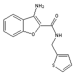 3-amino-N-(thien-2-ylmethyl)-1-benzofuran-2-carboxamide