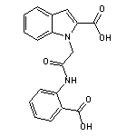 1-{2-[(2-carboxyphenyl)amino]-2-oxoethyl}-1H-indole-2-carboxylic acid