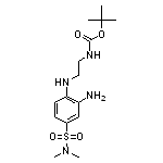 tert-butyl 2-({2-amino-4-[(dimethylamino)sulfonyl]phenyl}amino)ethylcarbamate