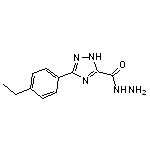 3-(4-ethylphenyl)-1H-1,2,4-triazole-5-carbohydrazide