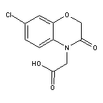 (7-chloro-3-oxo-2,3-dihydro-4H-1,4-benzoxazin-4-yl)acetic acid