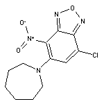 5-(1-azepanyl)-7-chloro-4-nitro-2,1,3-benzoxadiazole