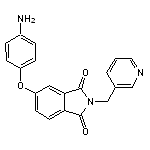 5-(4-aminophenoxy)-2(3-pyridylmethyl)-1,3-isoindolinedione