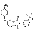 5-(4-aminophenoxy)-2-(3-trifluoromethylphenyl)-1,3-isoindolinedione