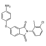 5-(4-aminophenoxy)-2-(3-chloro-2-methylphenyl)-1H-isoindole-1,3(2H)-dione