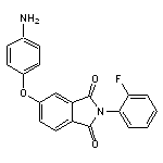 5-(4-aminophenoxy)-2-(2-fluorophenyl)-1,3-isoindolinedione