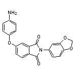 5-(4-aminophenoxy)-2-(1,3-benzodioxol-5-yl)-1,3-isoindolinedione