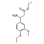 ethyl 3-amino-3-(4-ethoxy-3-methoxyphenyl)propanoate HCl