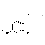 2-(2-chloro-4-methoxyphenyl)acetohydrazide