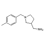 [1-(4-methylbenzyl)pyrrolidin-3-yl]methylamine