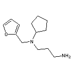 N-cyclopentyl-N-(2-furylmethyl)propane-1,3-diamine