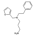 N-(2-furylmethyl)-N-(2-phenylethyl)propane-1,3-diamine (COOH)2