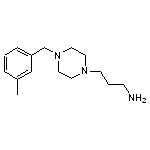 3-[4-(3-methylbenzyl)piperazin-1-yl]propan-1-amine