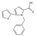 1-benzyl-5-(2-furyl)-1H-pyrrole-2-carboxylic acid