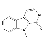 5-methyl-3,5-dihydro-4H-pyridazino[4,5-b]indol-4-one