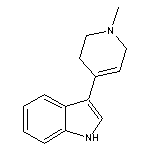 3-(1-methyl-1,2,3,6-tetrahydropyridin-4-yl)-1H-indole