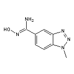 N’-hydroxy-1-methyl-1H-1,2,3-benzotriazole-5-carboximidamide