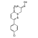 (1Z)-2-[3-(4-chlorophenyl)-6-oxopyridazin-1(6H)-yl]-N’-hydroxyethanimidamide