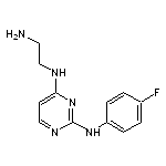 N4)-(2-AMINOETHYL)-N2)-(4-FLUOROPHENYL)PYRIMIDINE-2,4-DIAMINE