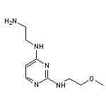 N4)-(2-AMINOETHYL)-N2)-(2-METHOXYETHYL)PYRIMIDINE-2,4-DIAMINE