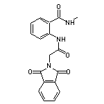 2-{[(1,3-dioxo-1,3-dihydro-2H-isoindol-2-yl)acetyl]amino}-N-methylbenzamide