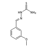 3-methoxybenzaldehyde thiosemicarbazone