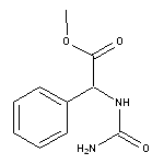 methyl [(aminocarbonyl)amino](phenyl)acetate