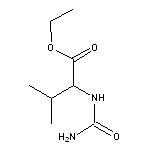 ethyl 2-[(aminocarbonyl)amino]-3-methylbutanoate