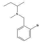 N-(2-bromobenzyl)-N-(sec-butyl)-N-methylamine