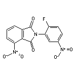 2-(2-fluoro-5-nitrophenyl)-4-nitro-1,3-isoindolinedione