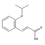 (2E)-3-(2-isopropoxyphenyl)acrylic acid