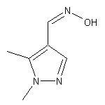 1,5-dimethyl-1H-pyrazole-4-carbaldehyde oxime