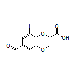 2-(4-Formyl-2-iodo-6-methoxyphenoxy)acetic Acid