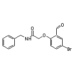 N-benzyl-2-(4-bromo-2-formylphenoxy)acetamide